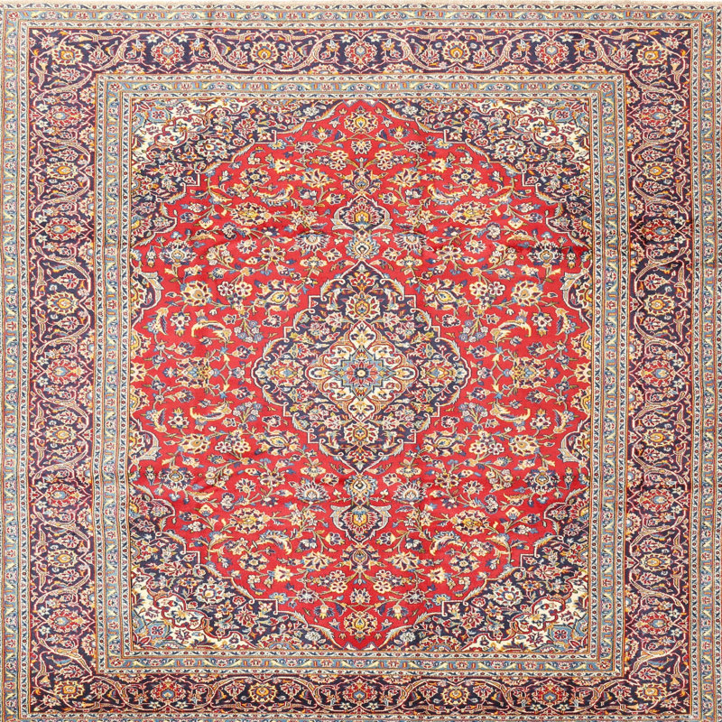 Alexie Oriental Indoor Rug, Square 6'