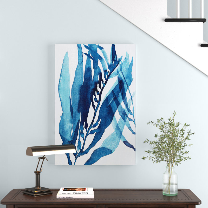 " Blue Drift II ", 36" H x 24" W x 1.5" D