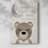 Goodnight Bear -Gallery Wrapped Cavas-1298943915