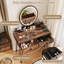 Ensemble coiffeuse et tabouret Einfrid
