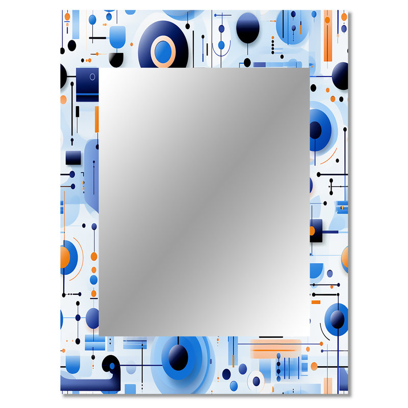 Valmonte - Modern Rectangular Wall Mirror, 40 po x 30 po