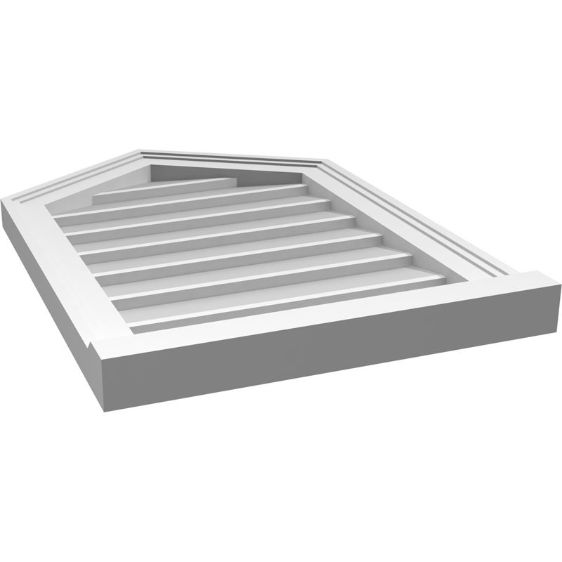 Ventilateur à pignon en uréthane non-fonctionnel Signature, H 26 po x l 18 po x P 2 po