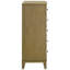 Commode de chambre à coucher à 5 tiroirs Menlo