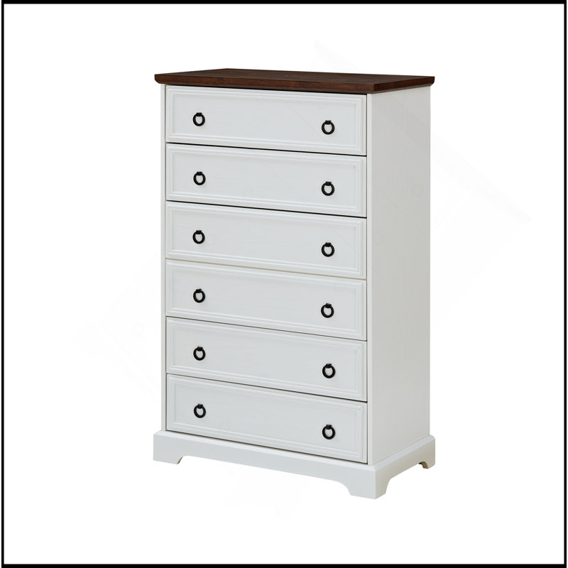 Commode à tiroirs polyvalente pour la chambre à coucher et le salon, améliorant le rangement et l'organisation, Blanc