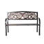 Banc de jardin en métal Maor Butterfly