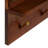 Jaela Wood Flat Mirror with Shelves-319936290-333645475