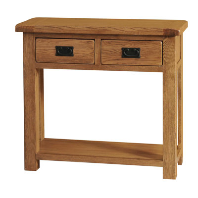 84cm Solid Wood Console Table