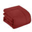 Ensemble d'édredon et de draps de couleur unie toutes saisons pour lit dans un sac 5 pièces / 7 pièces par Sweet Home Collection-1586692890-1578077428