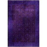 Overdyed One-of-a-Kind 12' 0" X 17' 9" Hand Knotted Area Rug