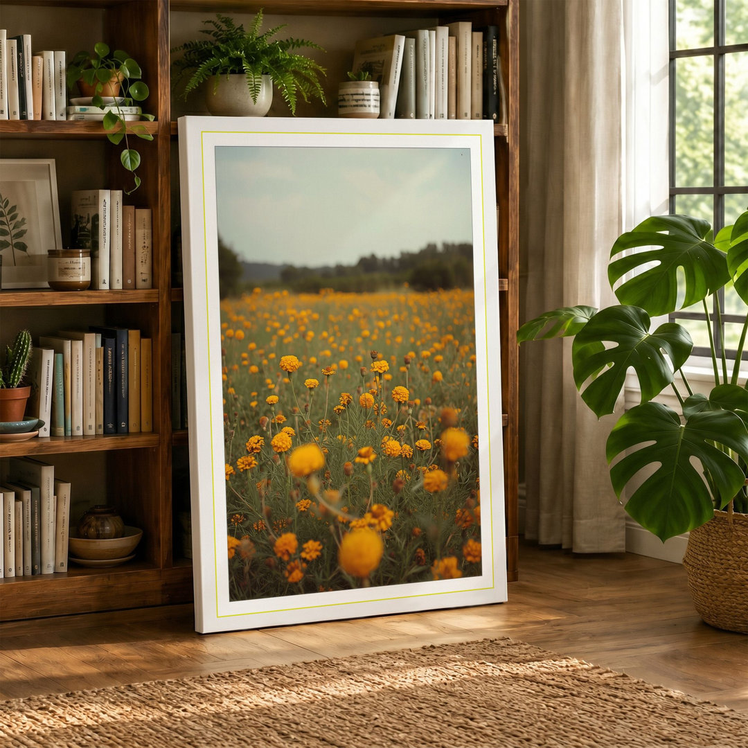 Wildflower Meadow Botanical - Wrapped Canvas