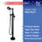 Floor Tub Spout with Diverter-88306166