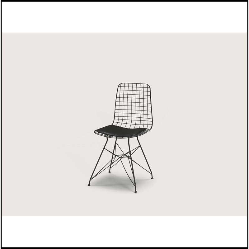 Zen Wire Modern Chair, 1