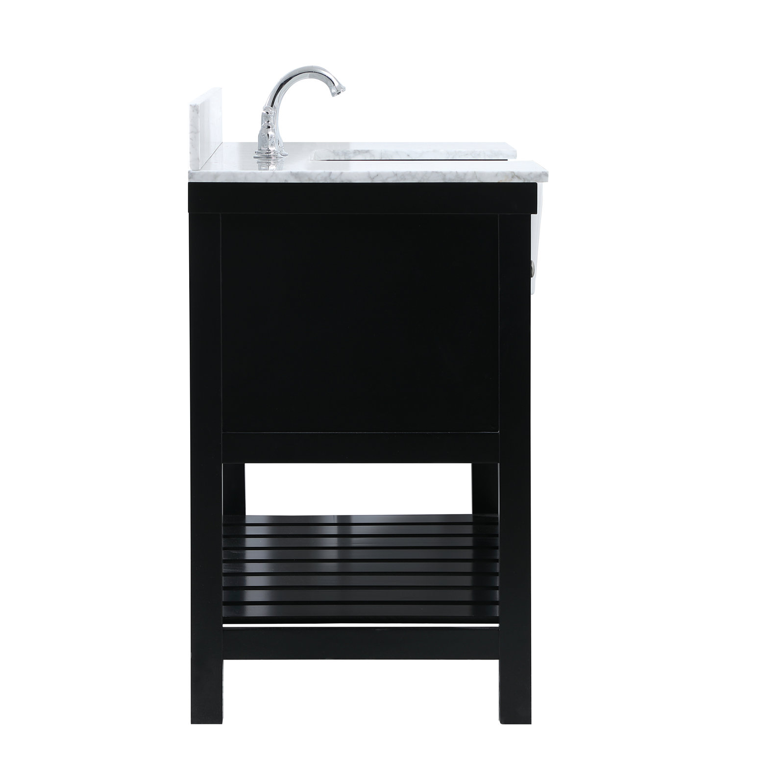 Pelaghia 48'' Single Bathroom Vanity, Black