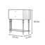 33.5in Retro Style Two Drawers Sideboard Buffet-627602607