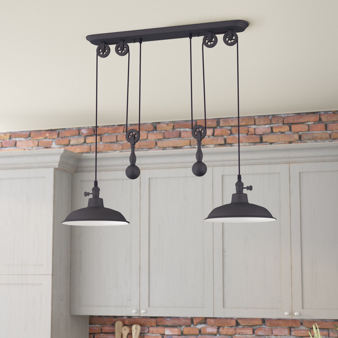 Pulley 2 - Light Kitchen Island Pendant Craftmade 