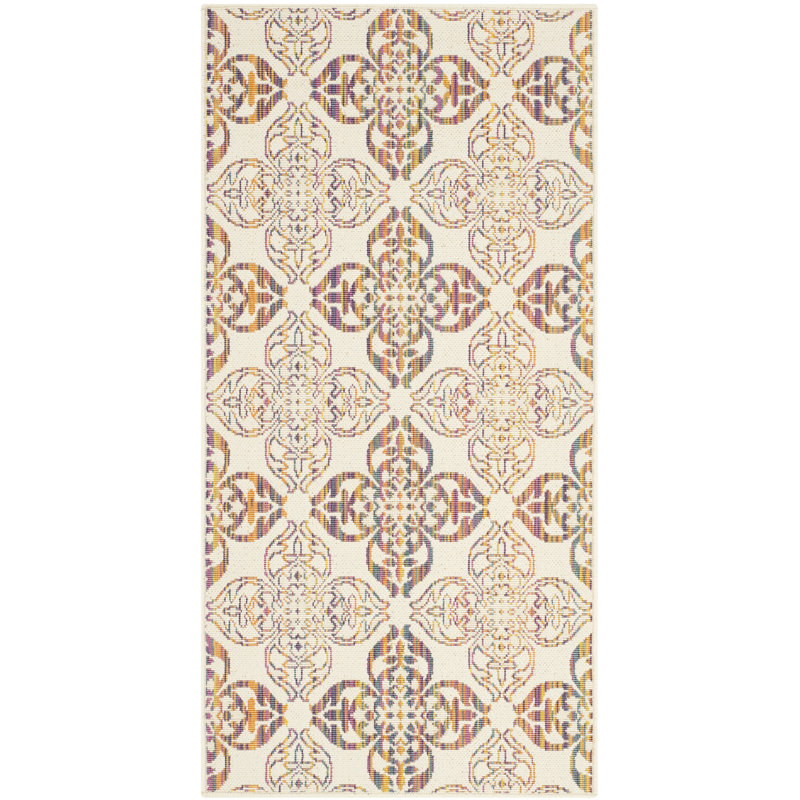 Havana Multicolor Geometric Synthetic Indoor/Outdoor Rug