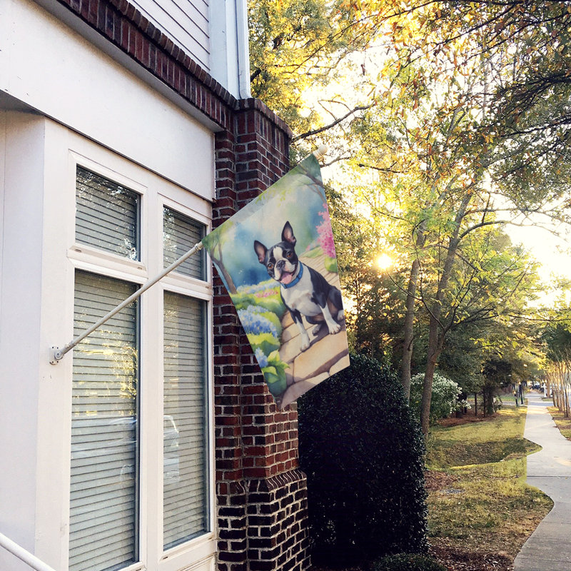 Drapeau de maison en polyester à double face H 40 po x l 28 po Bhavik