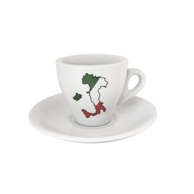 Tasse à espresso en porcelaine Lorren Home Trends avec logo IBoot