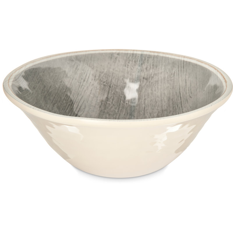 Grove 27 oz. Melamine Ice Cream Bowl, Smoke