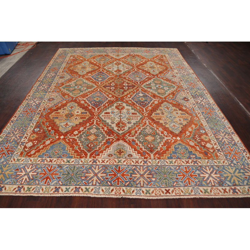 One-of-a-Kind 8'8" X 10'10" New Age Wool Area Rug in