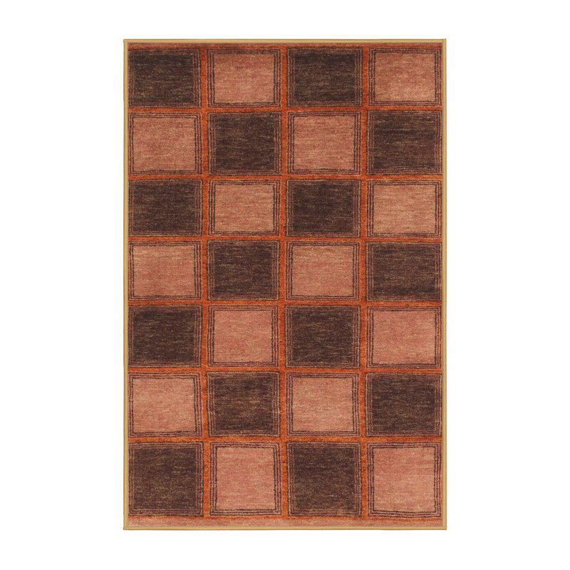 Abstract Indoor Rug, Rectangle 7' x 10'