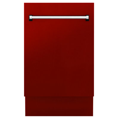 ZLINE 18" Tallac Series 3rd Rack Top Control Dishwasher with Stainless Steel Tub, 51dBa