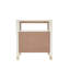 Ambyr 50cm W Solid + Manufactured Wood Bedside Table-1420380219