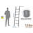 Fully Assembled 6Ft Wood Blanket Ladder Living Room Decorative Wall Leaning Farmhouse Quilt Display Holder Rustic Wooden Towel Rack For Bathroom-1784457910