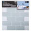 Carreau de mosaïque pelez et collez en PVC 12 po x 12 po-46772744