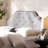Button Headboard In Grey - Queen & Full Sized For Modern Bedroom Style Diamond Stitch And Intriguing Nailhead Accents Fabric Upholstered Assembly Required Contemporary Grandeur Captivating