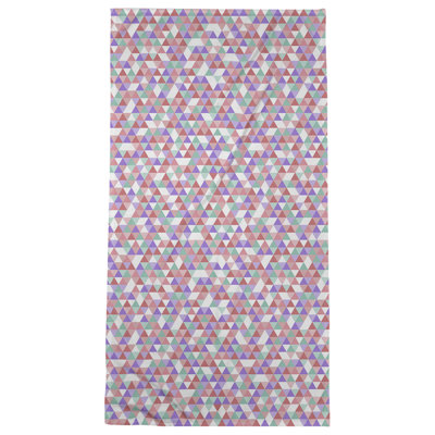 Serviette de bain triangulaire katelyn elizabeth