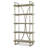 88" H x 42" W Wood Etagere Bookcase