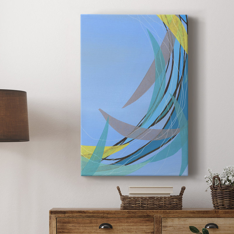 Circulation Flow II - galerie Cavas sur mesure, H 12 po x l 8 po
