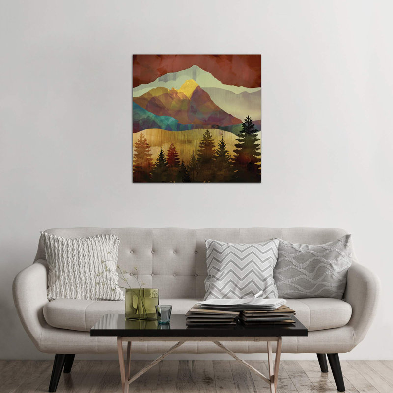 Autumn Trees by SpaceFrog Designs - Wrapped Canvas Print, 45.72 cm H x 45.72 cm W x 1.91 cm D