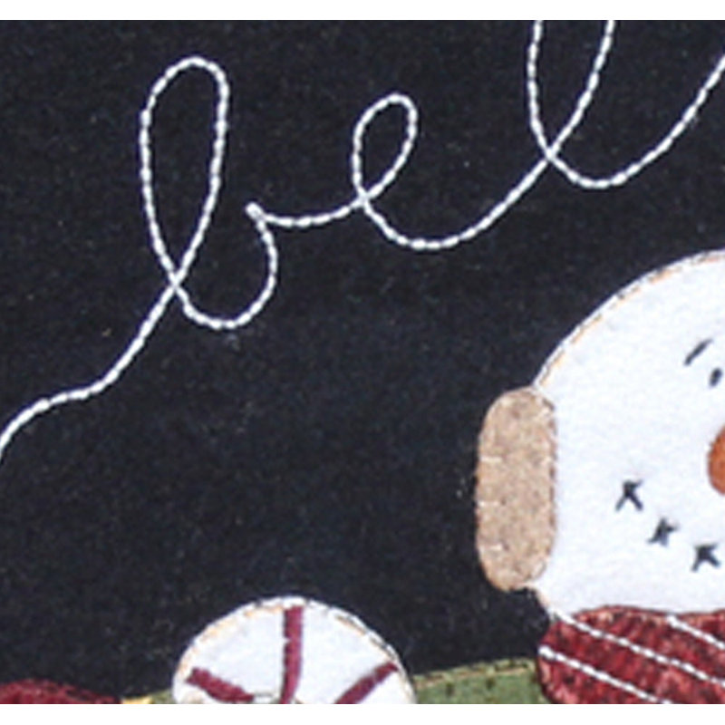 Linge de table en feutre de laine Katylynn