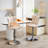 Komara Swivel Upholstered Velvet Adjustable Height Counter Stool-691492190