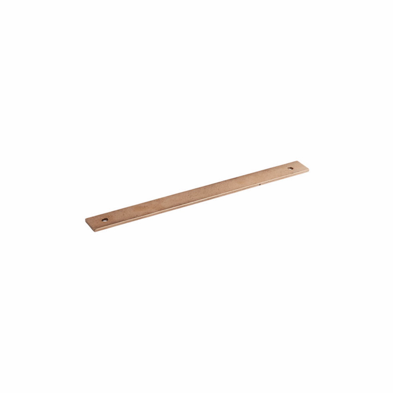 Schaub Vinci Contre-plaque pour poignée d'électroménager, H 13,75 po x l 1,25 po, Bronze naturel