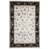 Hand Woven Wool Floral Area Rug
