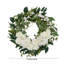 45 cm H Faux Plant in Rattan Freestanding  Planter