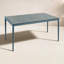 Oden Rectangular Composite Top Dining Table With Umbrella Hole-1941402528