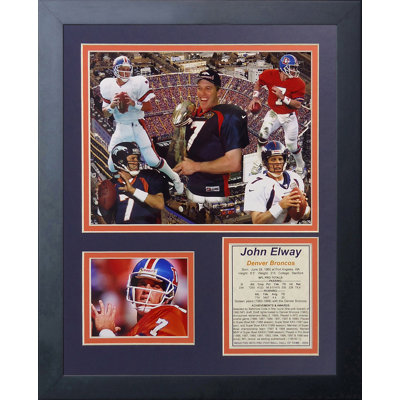 Denver Broncos John Elway Framed Memorabili