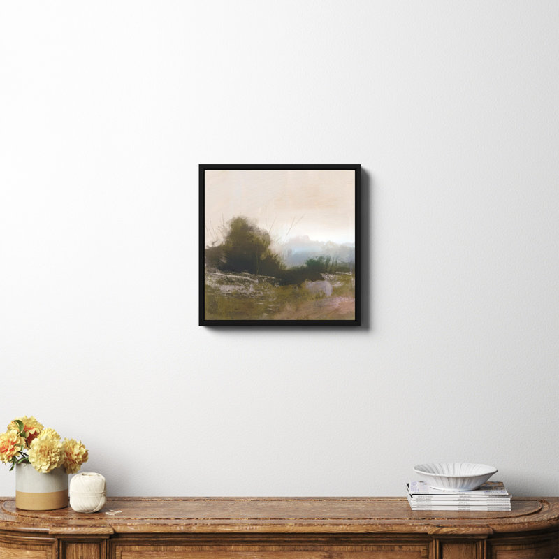 «Spring Farm» par Dan Hobday Art, Toile encadrée noire, Non, H 20 po x l 20 po x P 2 po