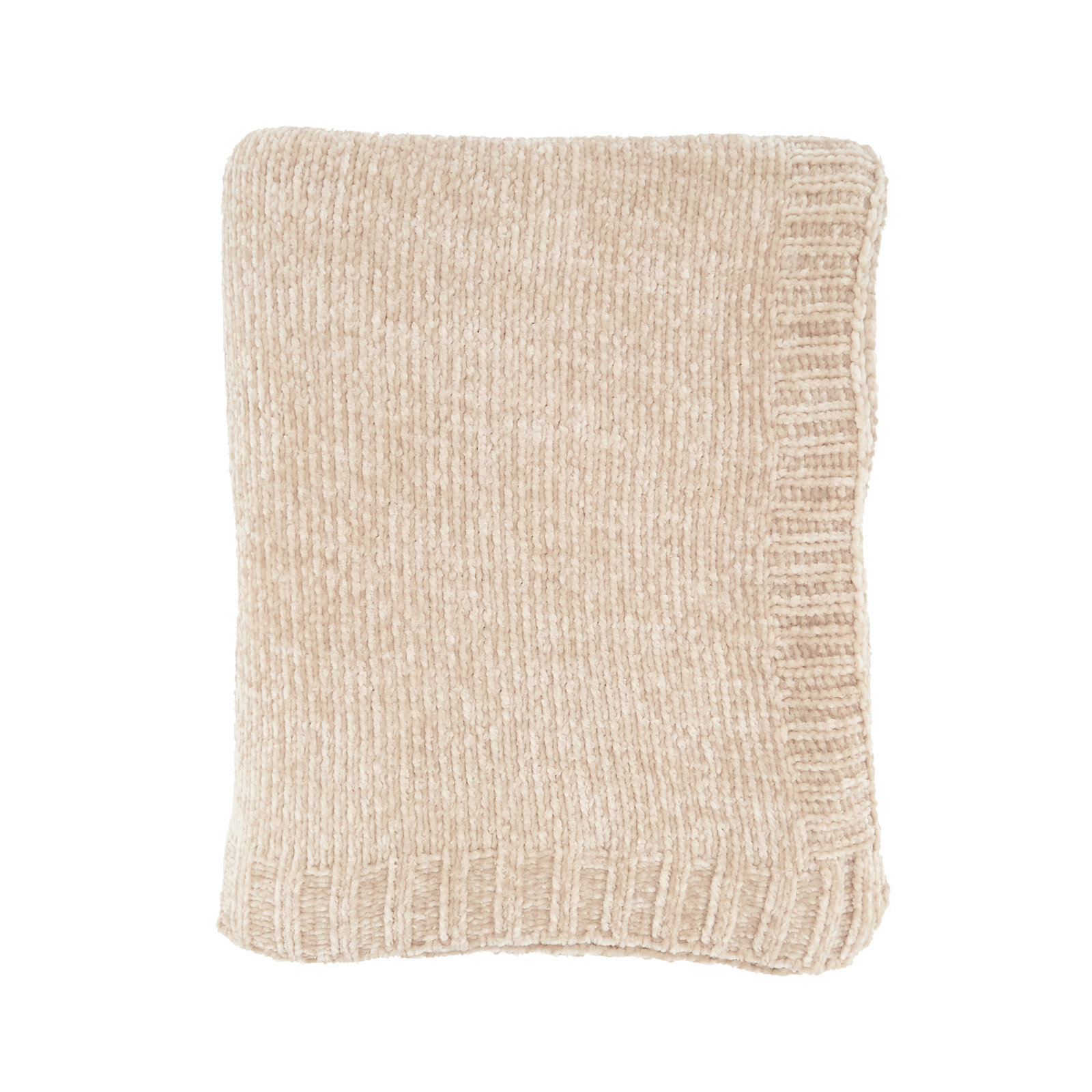 Anden Warmth of Knit Throw, Beige