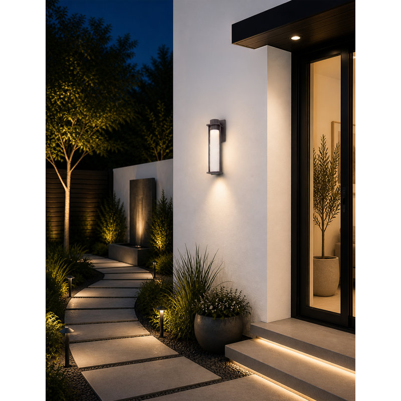 Costella LED Wall Light, 15" H x 4.5" W x 4.5" D