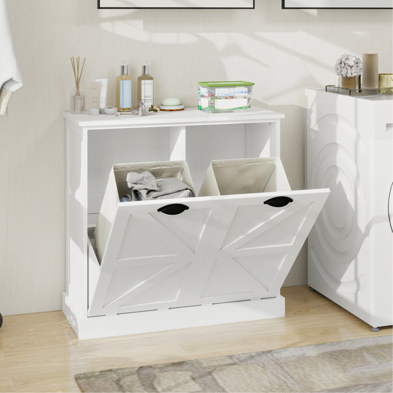 Armoire à linge élégante et fonctionnelle pour une organisation sans effort et une maison bien rangée