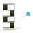 4-Tier Storage Shelves, Bookcase Display Storage Shelf Corner Shelf for Small Space
