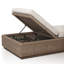 Lorelei Outdoor Teak Adjustable Chaise Lounge