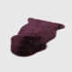 Lala Handmade Sheepskin Area Rug in Purple