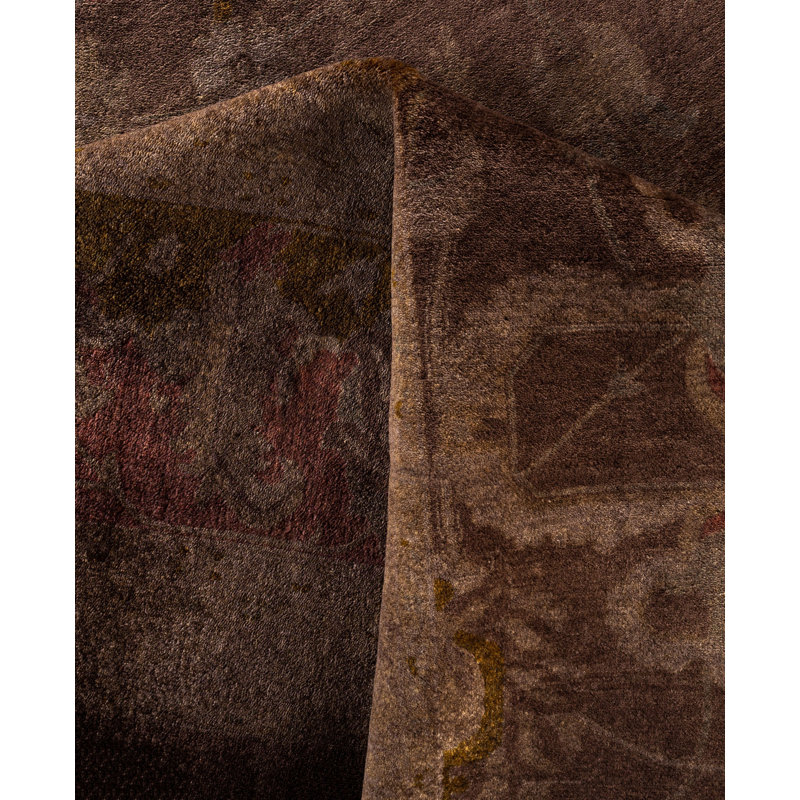 Overdyed One-of-a-Kind 11' 10" X 17' 7" Hand Knotted Area Rug