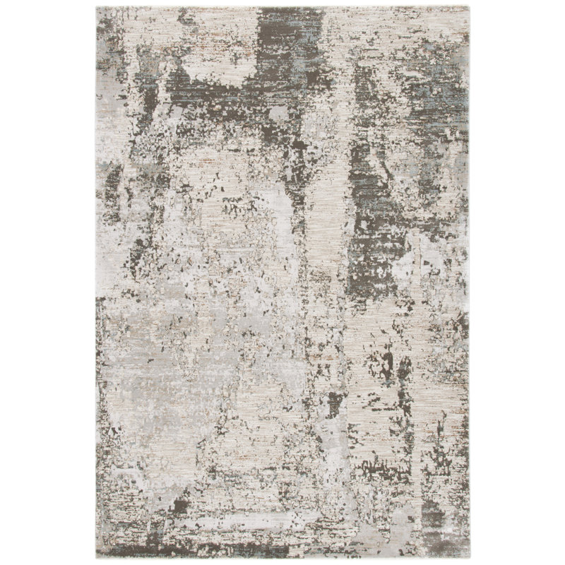 Valencia Performance Abstract Rug, Rectangle 5' x 8'